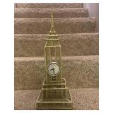 Metal Big Ben Style Desk Clock Tower Decor