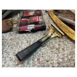 Vintage Straight Razors, Safety Razors, Leather Strops and Accessories Collection