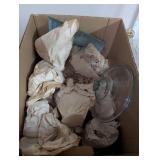 Collection of Vintage Cut Glass and Pressed Glass Serveware