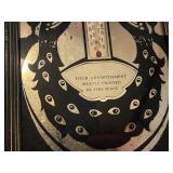 Collection of 5 Vintage Mirrors and Art Glass Panels