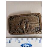 Collection of Vintage Hand Tools, Belt Buckle, and Small Collectibles