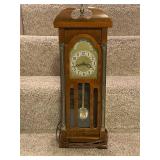 Set of 2 Vintage Wall Clocks with Pendulums