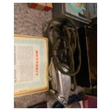 Collection of Vintage Electric Shavers and Razors with Accessories