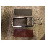 Collection of Vintage Electric Shavers and Razors with Accessories