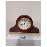 Set of 5 Wooden Mantel Clocks with Quartz Movements