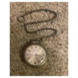 Elgin and Westclox Pocket Watch Set with Chains