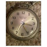 Elgin and Westclox Pocket Watch Set with Chains