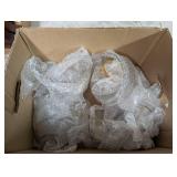 Collection of Vintage Pressed Glass and Crystal Bowls and Dishes