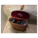 Palimar Binoculars with Leather Case and Wooden Boot Jack