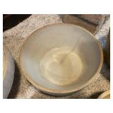 Set of 5 Vintage Stoneware Mixing Bowls