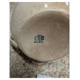 Collection of Vintage Porcelain and China Dishes, Bowls, and Cups