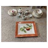 Vintage Hand Painted Nippon China and Decorative Collectibles Assortment