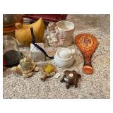 Vintage Hand Painted Nippon China and Decorative Collectibles Assortment