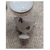 Collection of Vintage Floral China Saucers and Cup Assorted Patterns