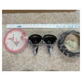 Collection of Vintage Ceramic and Porcelain Decorative Pieces, Marked and Assorted Styles