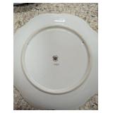 Collection of Vintage Glass and Porcelain Tableware Including Plates, Pitchers, and Decorative Dishes