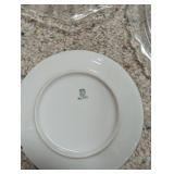 Collection of Vintage Glass and Porcelain Tableware Including Plates, Pitchers, and Decorative Dishes