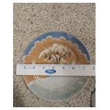 Collection of Vintage Glass and Porcelain Tableware Including Plates, Pitchers, and Decorative Dishes