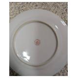 Collection of Vintage Glass and Porcelain Tableware Including Plates, Pitchers, and Decorative Dishes