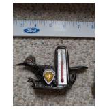 Collection of Vintage Miniature Glassware, Souvenirs, and Novelty Figurines