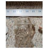 Collection of Vintage Miniature Glassware, Souvenirs, and Novelty Figurines