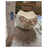 Collection of Vintage Glassware and Porcelain Decorative Pieces