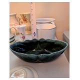 Collection of Vintage Pottery and Ceramic Tableware and Vases