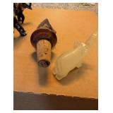 Collection of Vintage Animal Figurines and Disney Mickey Mouse Japan