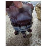 Collection of Vintage Glass and Metal Decor Pieces