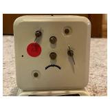 Collection of 4 Vintage Alarm Clocks Including Wind-Up and Electric