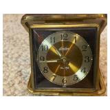 Collection of 4 Vintage Travel Alarm Clocks Westclox and Linden