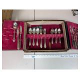 1847 Rogers Bros Silverplate Flatware Set in Original Case