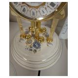 Set of 2 Glass Dome Anniversary Clocks - Kundo and Howard Miller