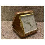 Collection of 5 Vintage Travel Alarm Clocks Phinney-Walker and Linden