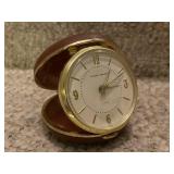 Collection of 5 Vintage Travel Alarm Clocks Phinney-Walker and Linden