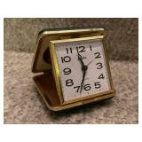 Collection of 5 Vintage Travel Alarm Clocks Phinney-Walker and Linden