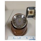 Collection of 3 Vintage Alarm Clocks Assorted Styles