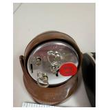 Collection of 3 Vintage Alarm Clocks Assorted Styles