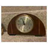 Vintage Seth Thomas and Sessions Electric Mantel Clocks - Set of 2