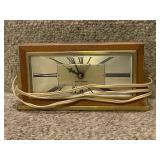 Vintage Seth Thomas and Sessions Electric Mantel Clocks - Set of 2