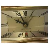 Vintage Seth Thomas and Sessions Electric Mantel Clocks - Set of 2