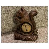 Collection of 4 Vintage Clocks, Thermometers, and Barometer Decor Items