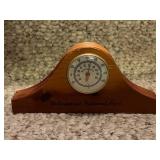Collection of 4 Vintage Clocks, Thermometers, and Barometer Decor Items