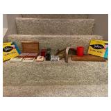 Vintage Card Games Collection with Yahtzee Pads and Cribbage Boards