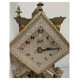 Pair of Vintage Anniversary Clocks with Brass Bases