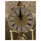 Howard Miller Glass Dome Anniversary Mantel Clock