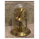 Set of 2 Vintage Dome Anniversary Clocks Bucherer and Trenkit Quartz