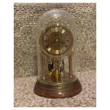 Set of 2 Vintage Dome Anniversary Clocks Bucherer and Trenkit Quartz