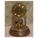 Set of 2 Vintage Dome Anniversary Clocks Bucherer and Trenkit Quartz