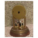 Set of 2 Vintage Dome Anniversary Clocks Bucherer and Trenkit Quartz